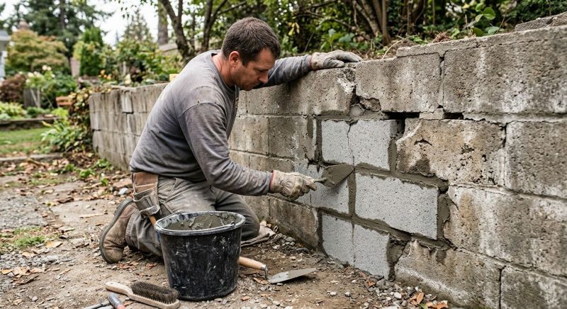 Block Masonry Repair in Mckinney, TX
