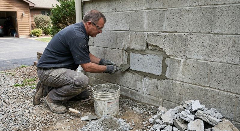 Block Wall Repair in Lewisville, TX