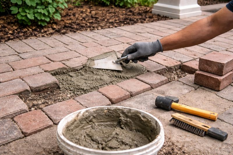 Brick Flatwork Repair in Mckinney, TX