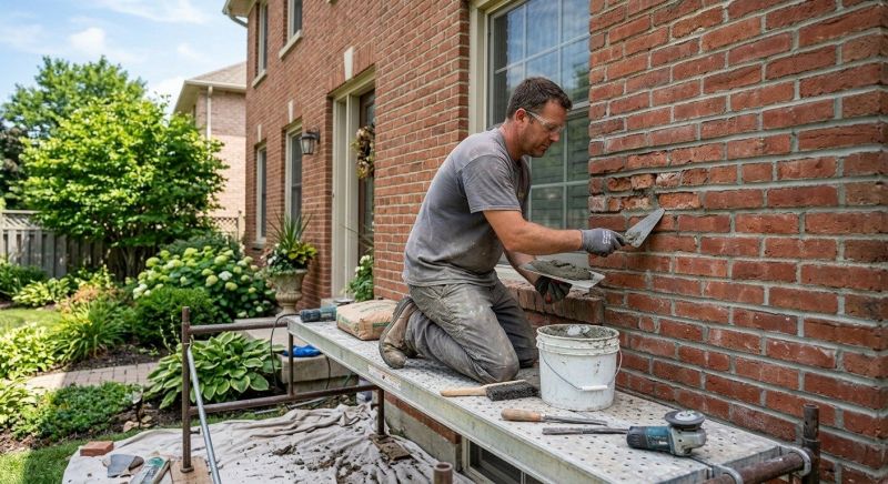 Brick Flatwork Repair in Plano, TX