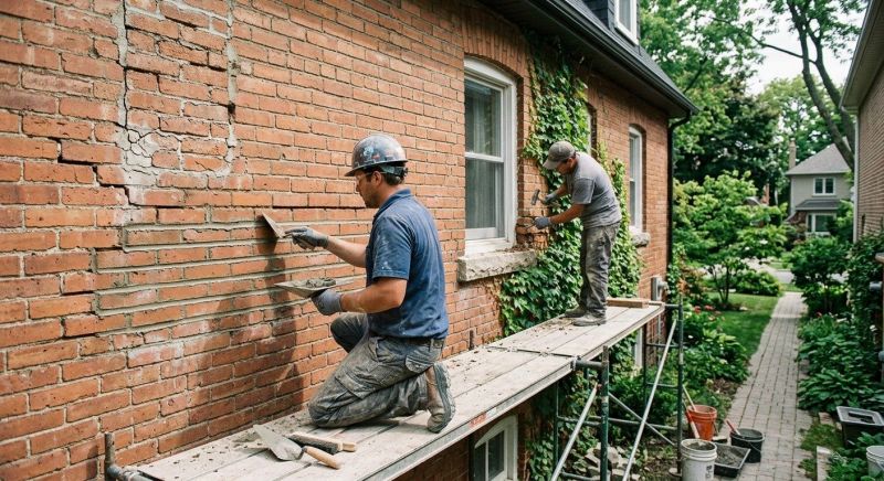Brick Masonry Repair in Denton County, TX