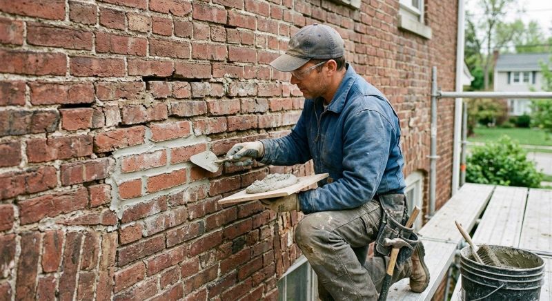 Brick Masonry Repair in Richardson, TX