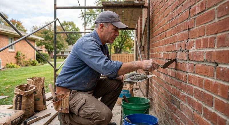 Brick Masonry Repair in Sachse, TX