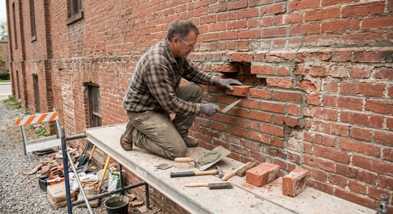 Brick Repair in Mckinney, TX