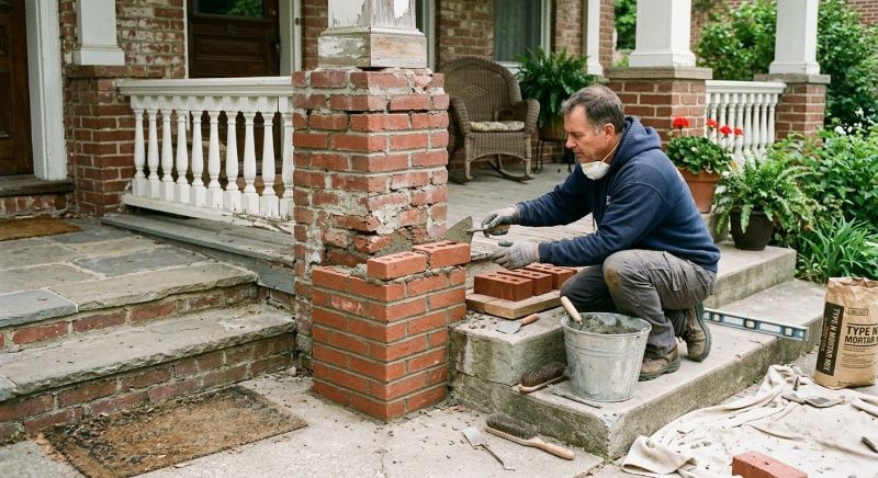 Brick Repair in Melissa, TX