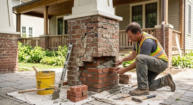 Brick Restoration in Lewisville, TX