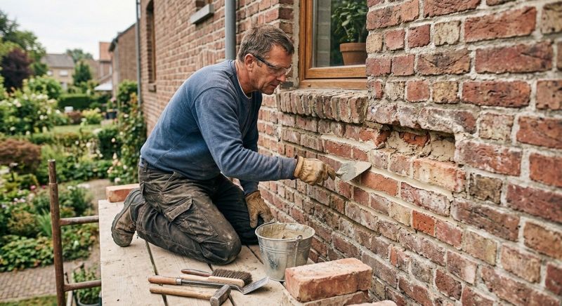 Brick Stairs Repair in Mckinney, TX