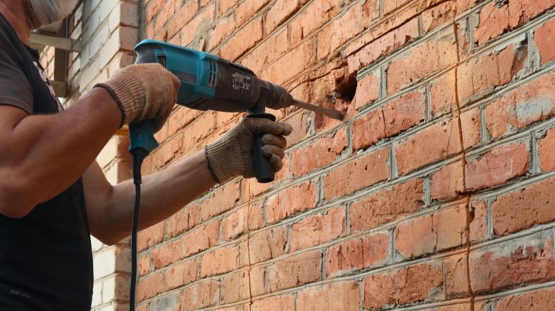 Brick Wall Repair in Addison, TX