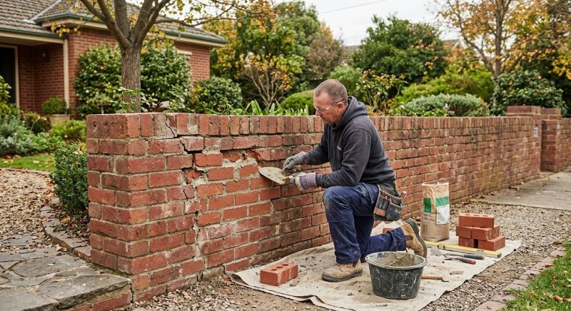 Brick Wall Repair in Mesquite, TX