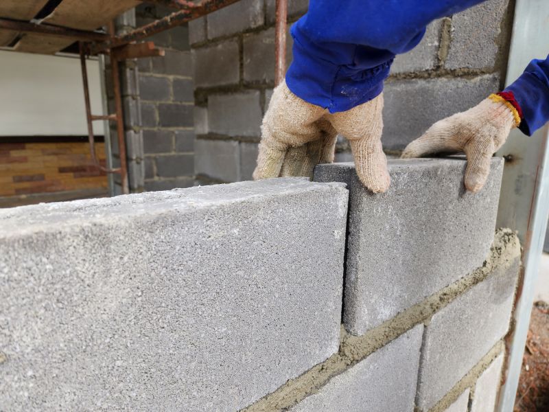 Cinder Block Wall Repair in Lewisville, TX