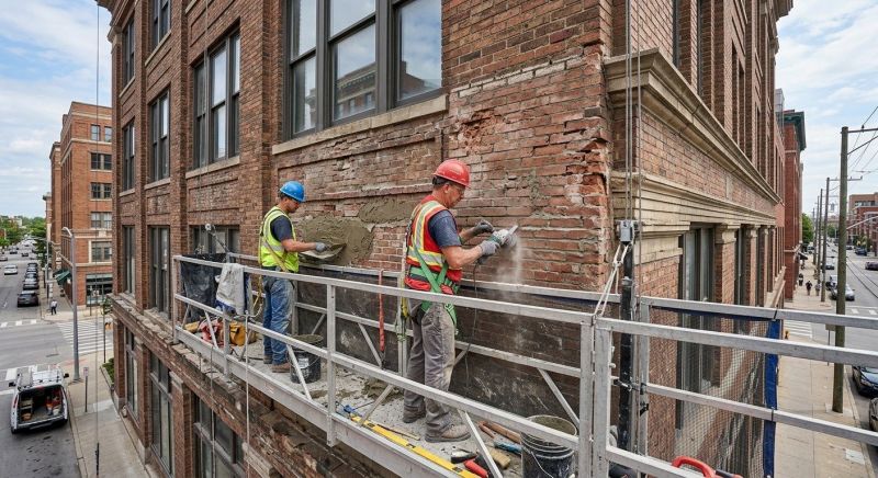Commercial Masonry Repair in Denton County, TX