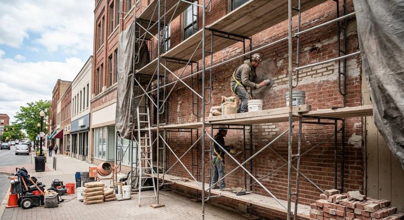 Commercial Masonry Repair in Melissa, TX