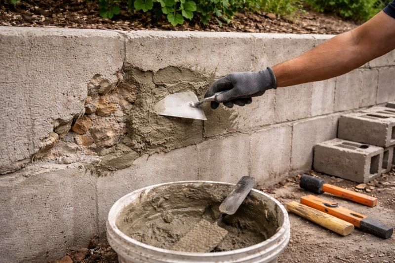 Retaining Wall Repair in Garland, TX
