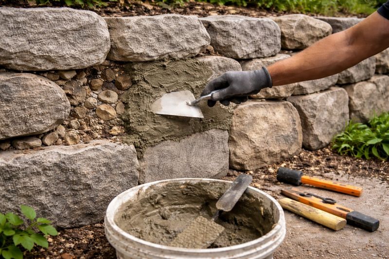 Retaining Wall Repair in Rowlett, TX