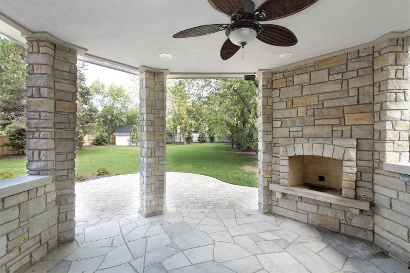 Stone Chimney Installation in Denton County, TX