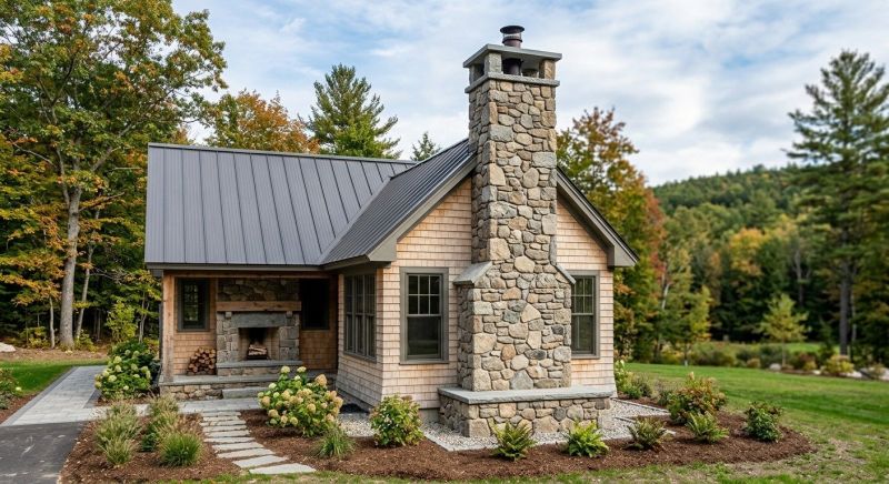 Stone Chimney Installation in Lewisville, TX