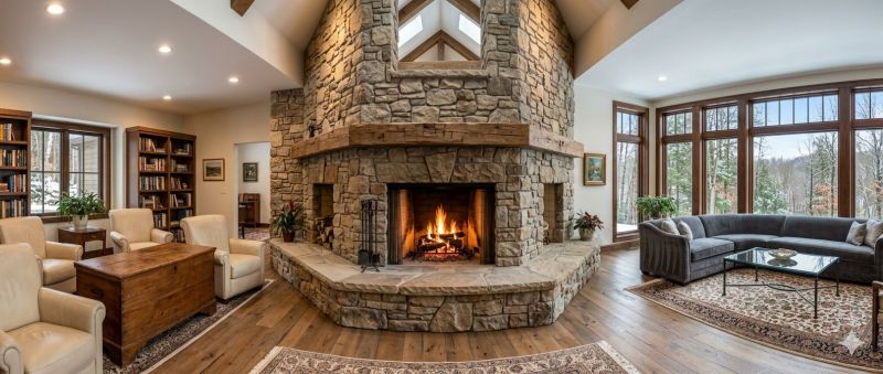 Stone Chimney Installation in The Colony, TX