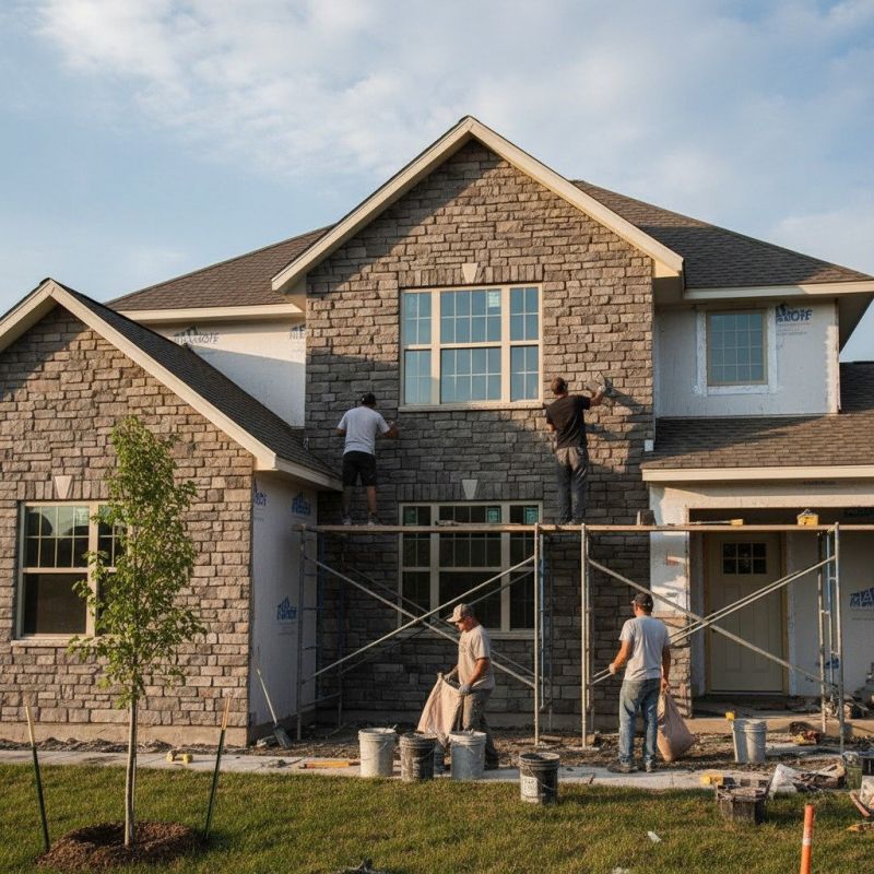 Stone Masonry Installation in Allen, TX