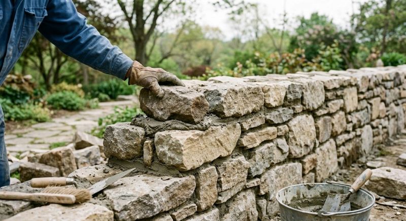 Stone Masonry Installation in Plano, TX