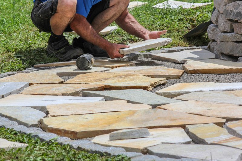 Stone Walkway Repair in Mckinney, TX