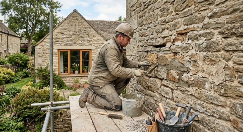 Stonework Repair in Addison, TX