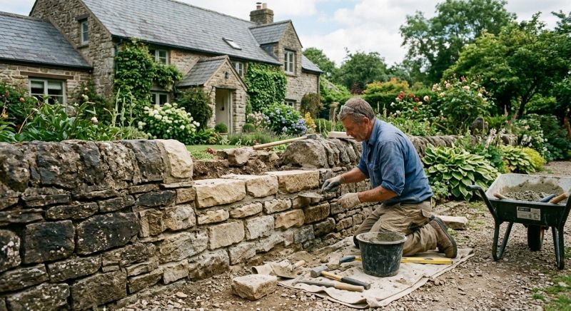 Stonework Repair in Flower Mound, TX