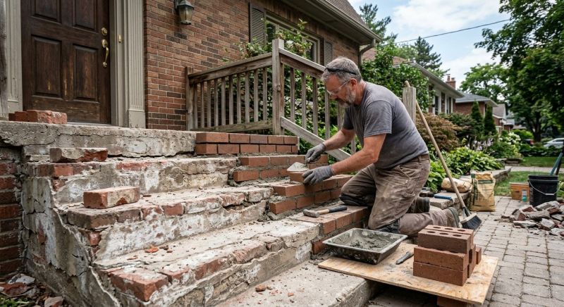 Stonework Repair in Gunter, TX