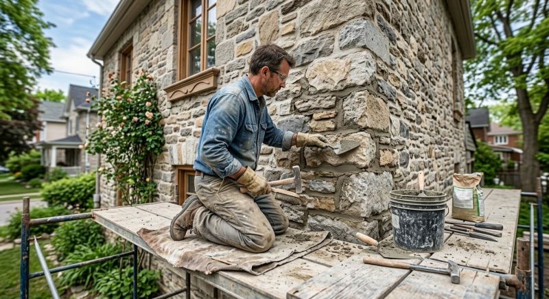 Stonework Repair in Sachse, TX